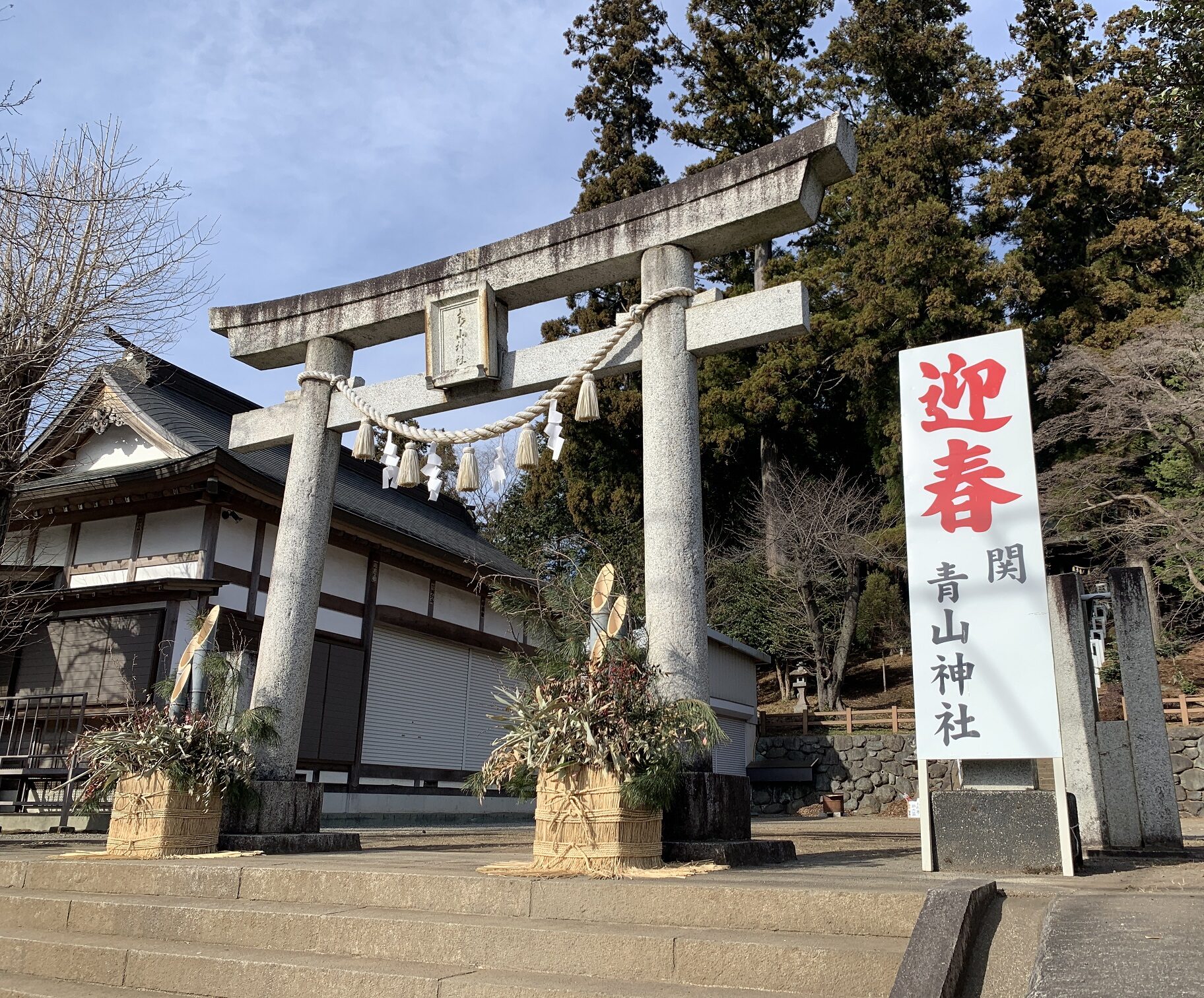 迎春（青山神社）