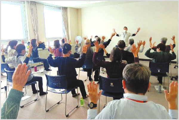 「けんこう教室」で心も体も、いきいき軽やかに